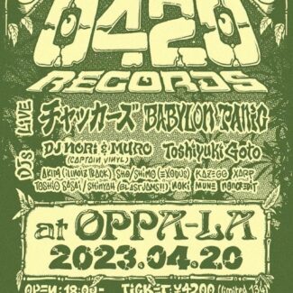 2023.04.20.THU<br>420 RECORDS