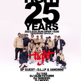 2023.6.25 SUN<br>TIGHT 25th ANNIVERSARY at, ENOSHIMA OPPA-LA