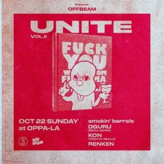 2023.10.22.FRI<br>presents OFFBEAM- UNITE -at OPPA-LA