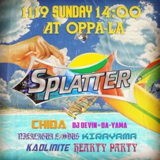 2023.11.19.SUN<br>Splatter@OPPA-LA