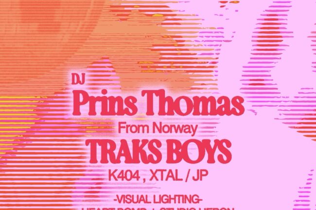 thanx SOLD OUT!! 2026.05.30.SATPrins ThomasJapan Tour 2026– DISCO